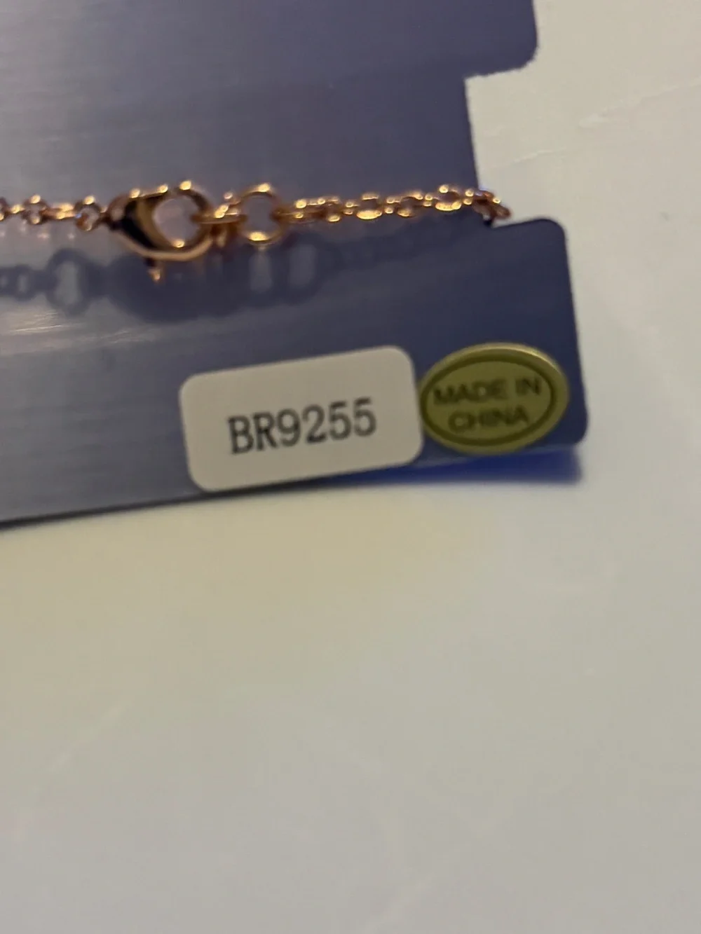 Landau Black Link Bracelet with Gold Pavé Clover Charm